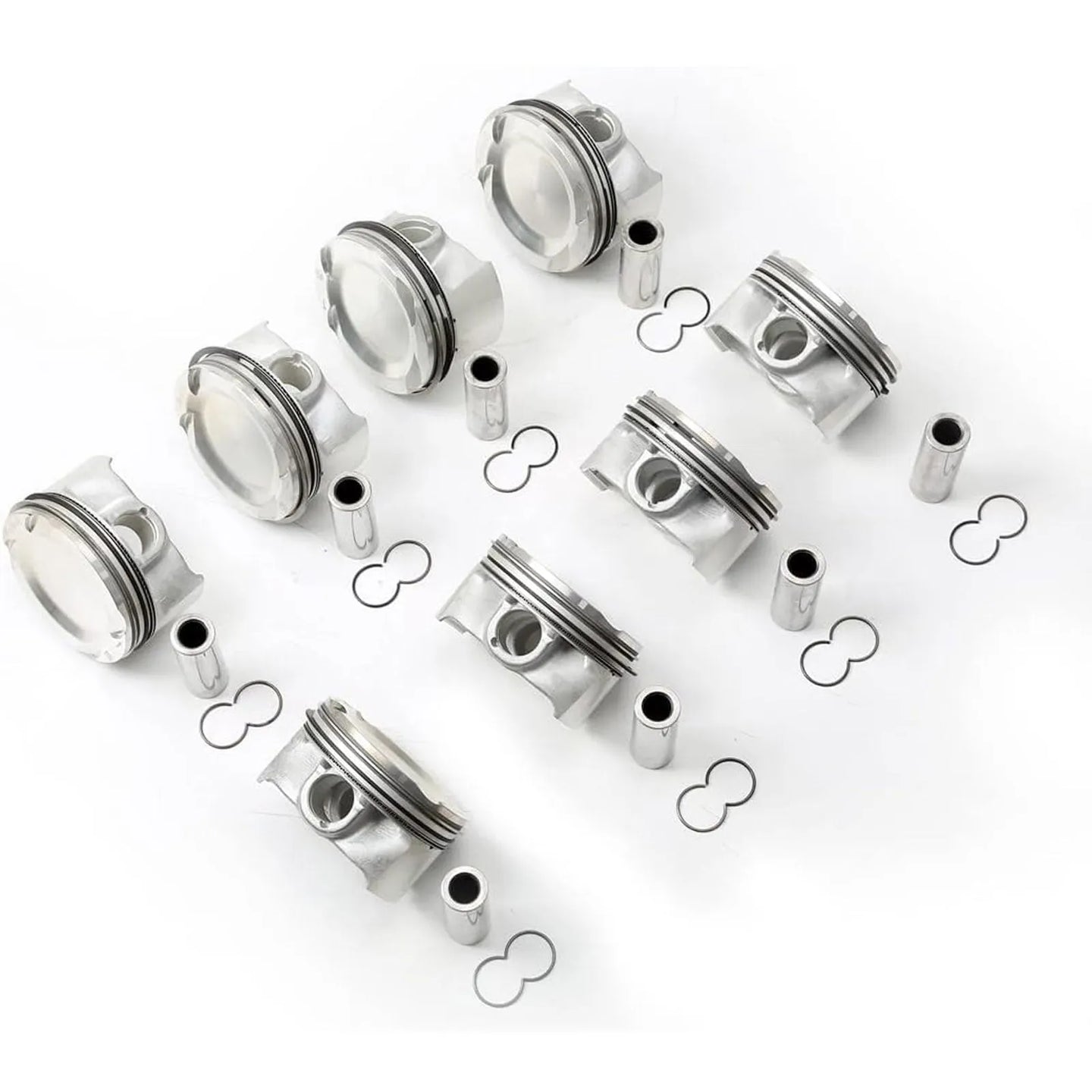 Pistons Rings Set STD for BMW M5 M6 X5 X6 M F10 F85 F86 S63N S63R 4.4 V8 11258607933-BeeSpareParts