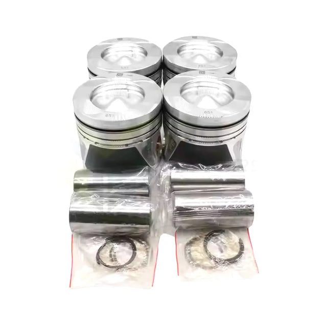 Pistons & Rings Set STD For Mercedes-Benz C200 E250 CDI Viano Vito 2.1 OM651-BeeSpareParts