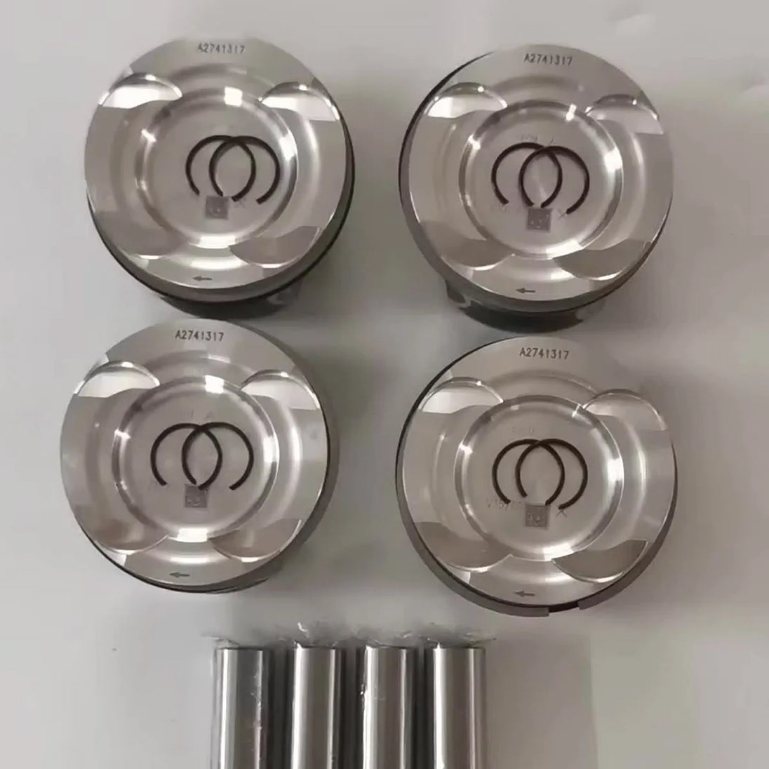 Pistons Rings Set STD Φ83mm For Mercedes-Benz E180 SLC180 C180 CGI-BeeSpareParts