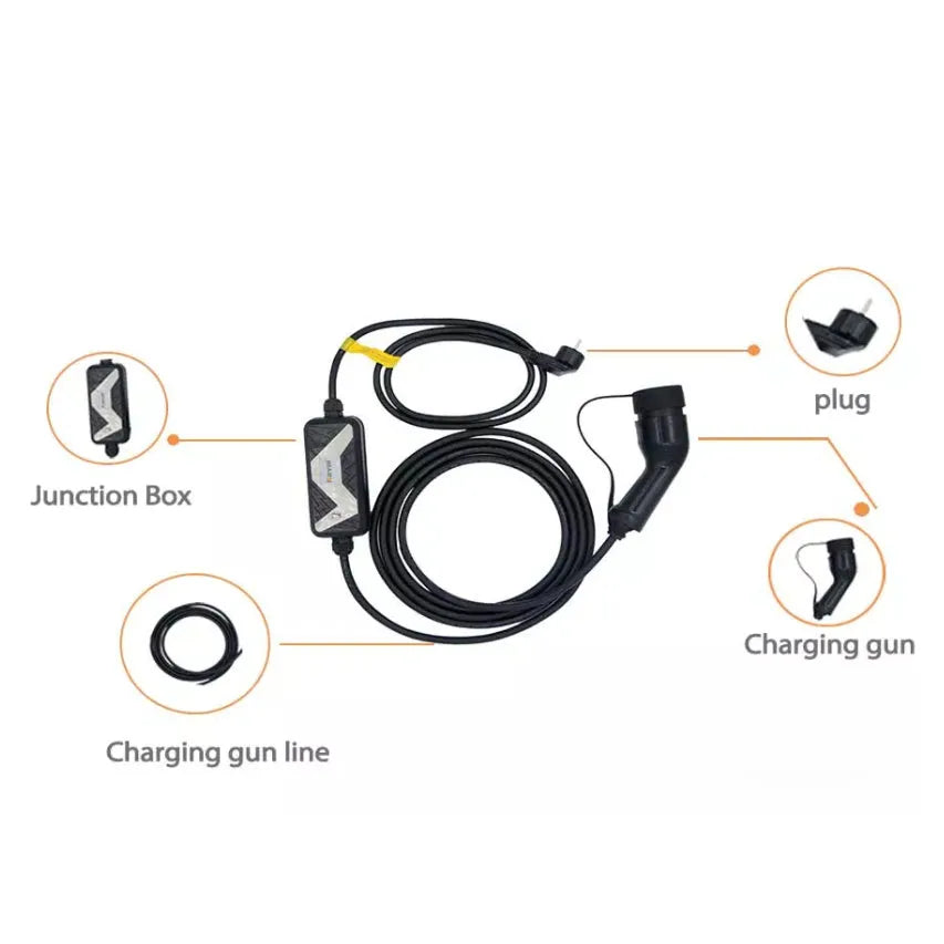 Manufacturers Selling High Quality Portable Lightweight 3.5Kw Ac Electric Vehicle Charger-Replacement Aftermarket Parts