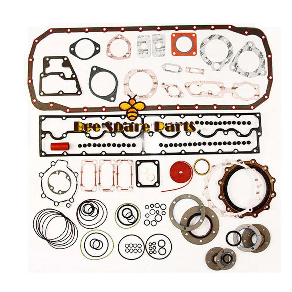QSM11 lower engine gasket kit 4089998 4089479 aftermarket engine overhauling gasket set 3803294 3803453 3803572 3804749 3800704-商业/工业-BeeSpareParts