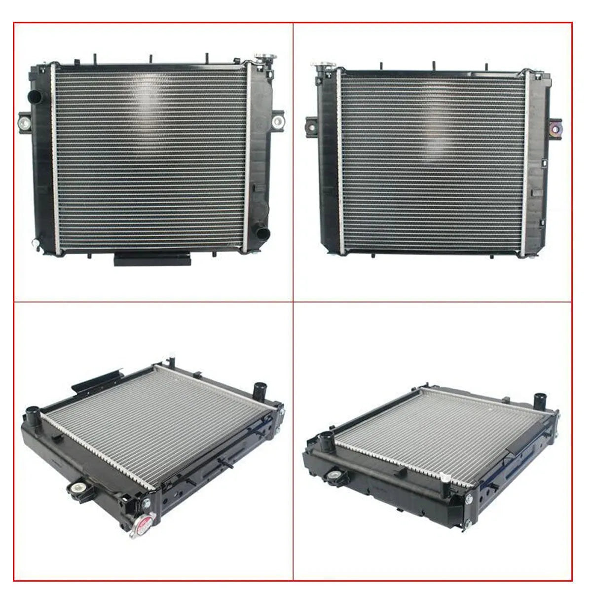Radiator 16410-13000-71 for Toyota Forklift 5FG10~18 4Y 5K 4P 5FD10~18 w/ 1DZ 2J-Radiator-BeeSpareParts