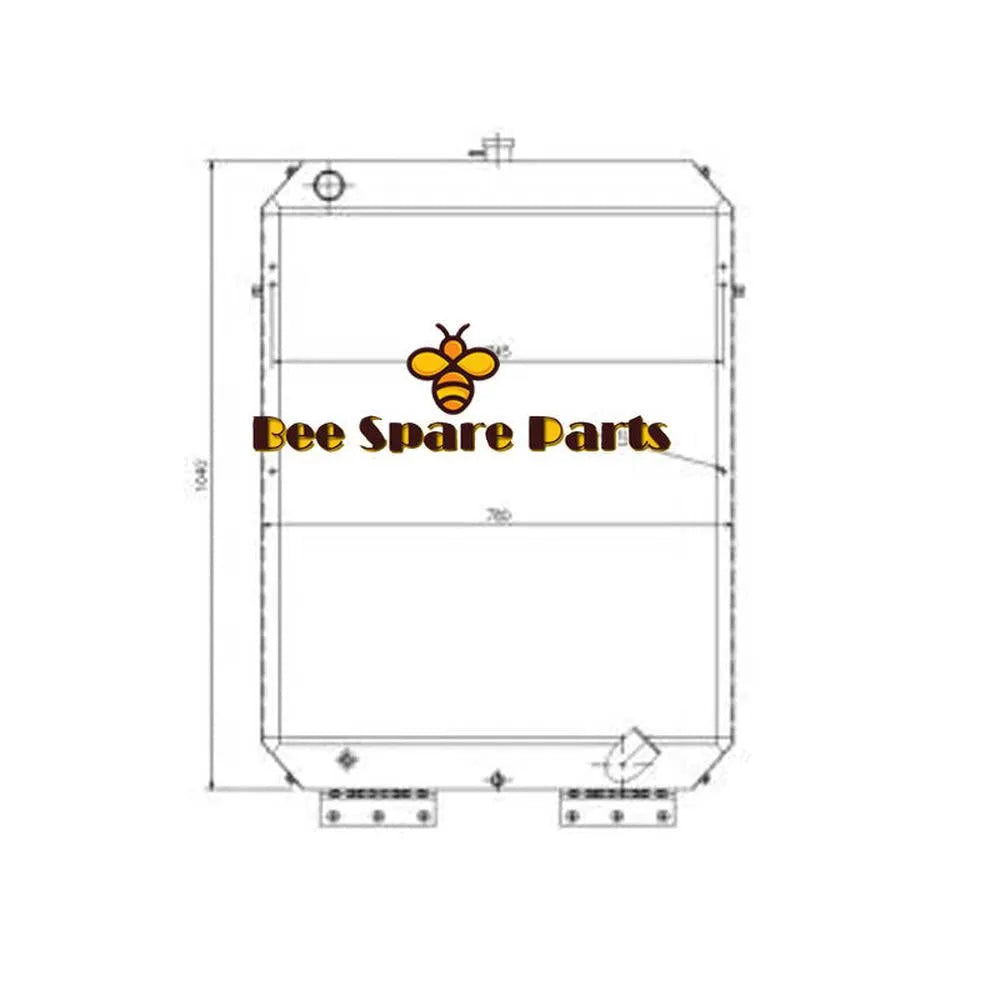 Radiator Assy 11110552 VOE11110552 for Volvo Wheel Loader L60E-Replacement Aftermarket Parts