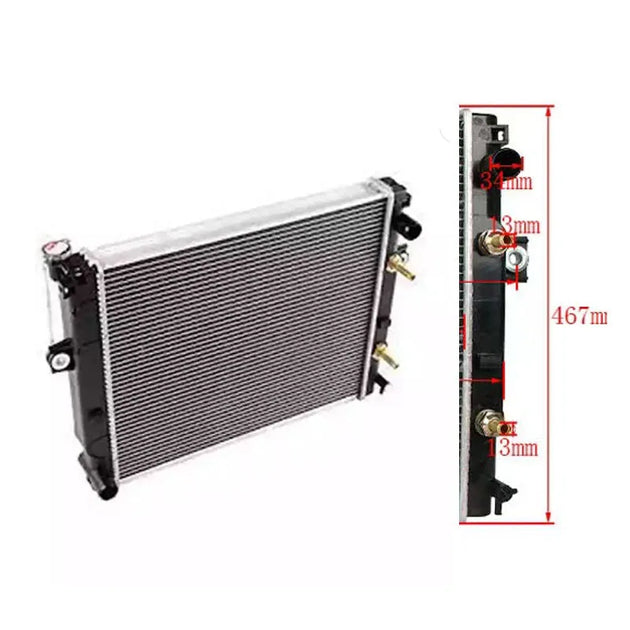Radiator for KOMATSU Forklift FG15-18 -20 K15 K21 3EA-04-41710-BeeSpareParts