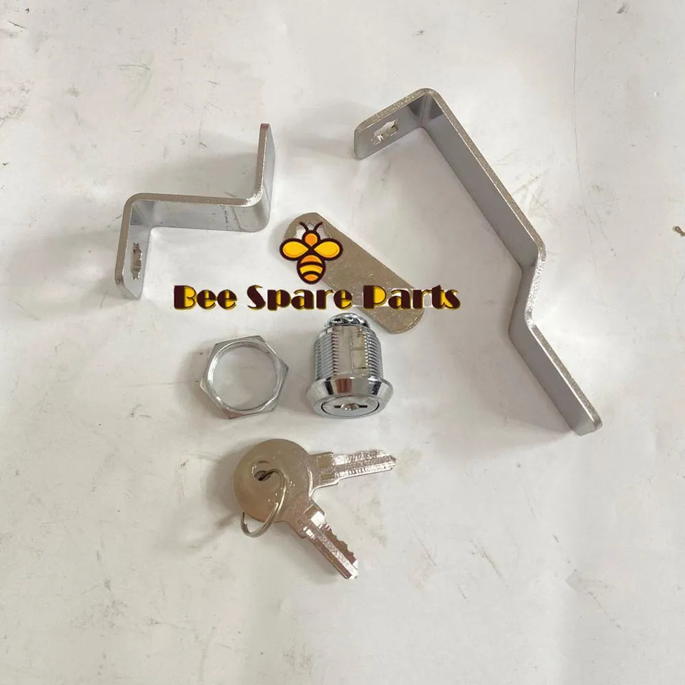 Rear Door Lock Kit 6732001 6714973 Fits Bobcat 751 753 763 773 863 864 873-BeeSpareParts