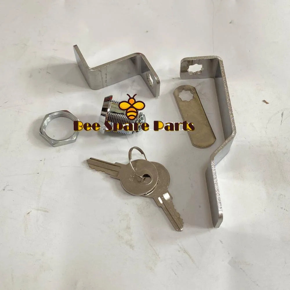 Rear Door Lock Kit 6732001 6714973 Fits Bobcat 751 753 763 773 863 864 873-Replacement Aftermarket Parts