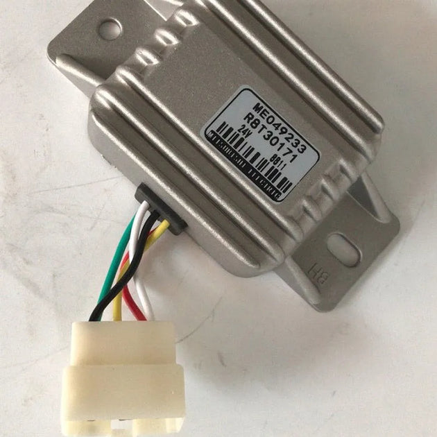 Regulator Relay ME049233 for Mitsubishi 6D15 6D15T Engine Hyundai R95W3 R95W-3 Wheel Excavator-BeeSpareParts