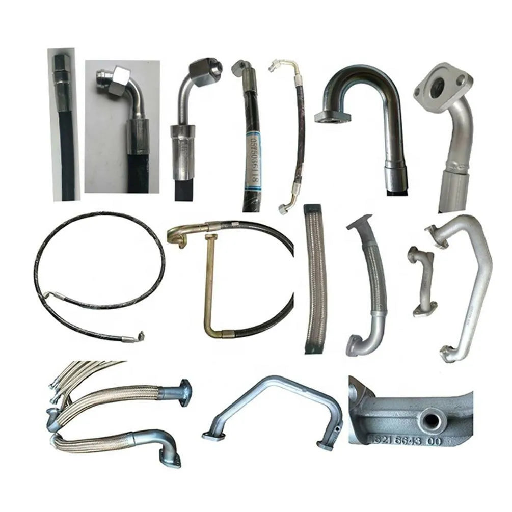 High Pressure Oil Pipe 02250141-104 for Sullair Compressor-BeeSpareParts