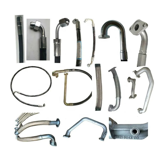 High Pressure Oil Pipe 02250141-104 for Sullair Compressor-BeeSpareParts