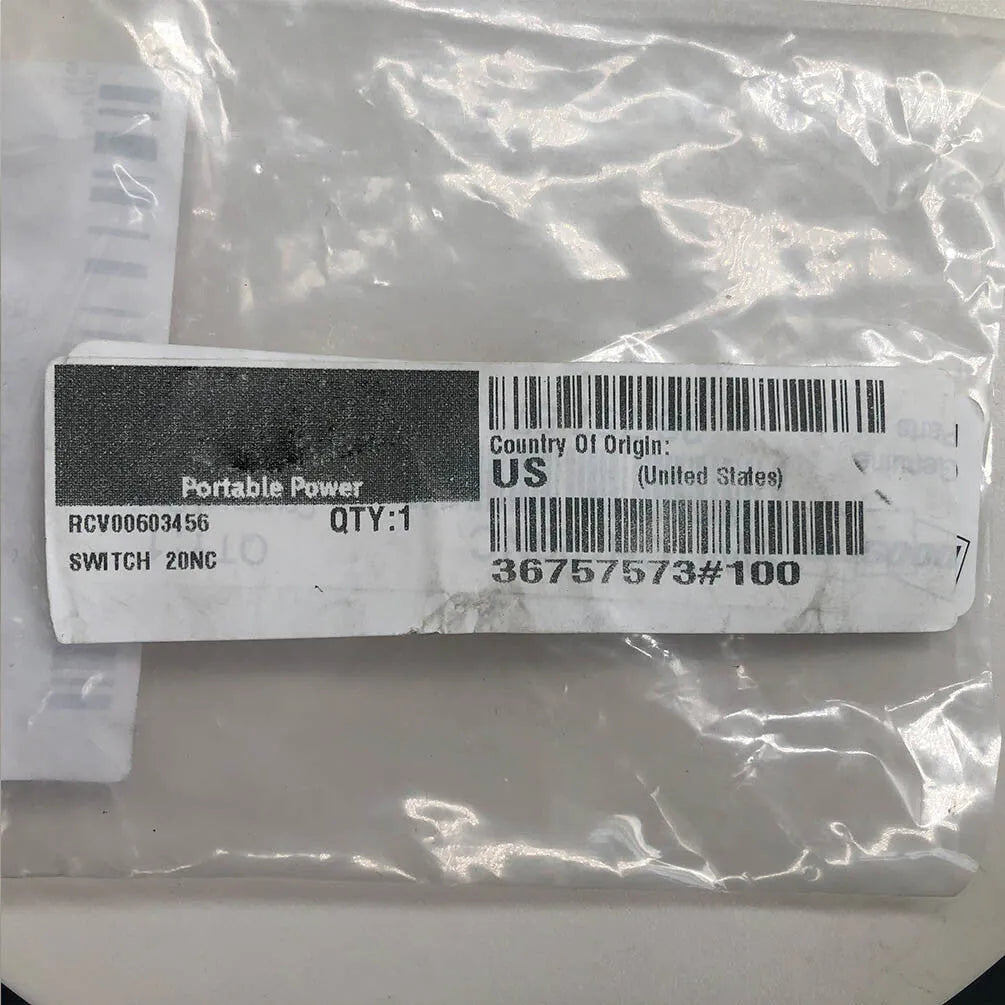 36757573 Pressure Switch for IngersoII Rand Doosan Portable Compressor-Replacement Aftermarket Parts