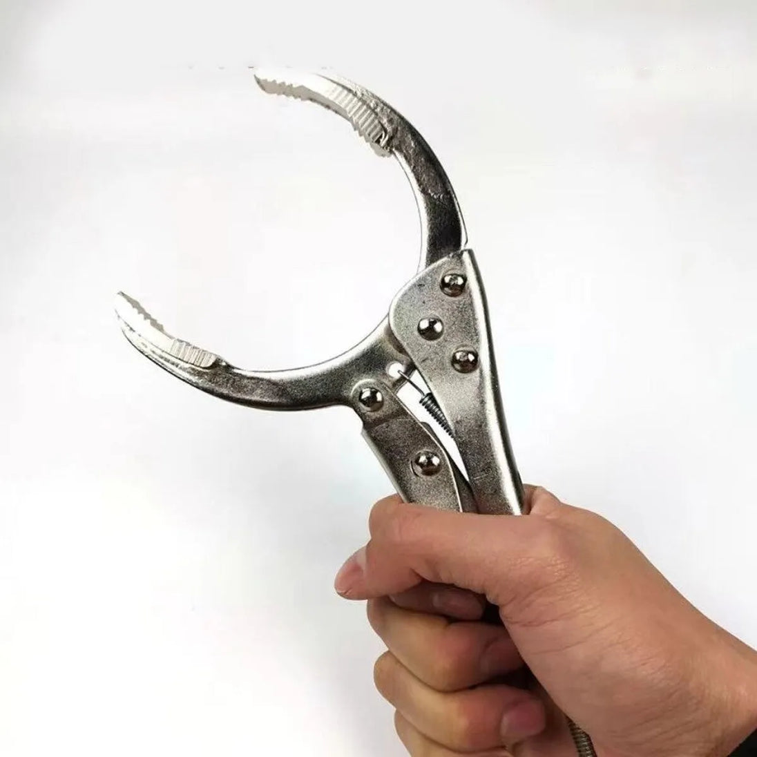 Adjustable Oil Filter Wrench Removal Tool Locking Pliers Hand Remover 50mm-110mm-Replacement Aftermarket Parts