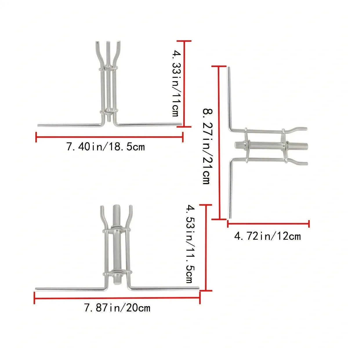 3x Hydraulic Cylinder Piston Rod Seal Up U-cup Installation Tool Prevents Damage-Replacement Aftermarket Parts
