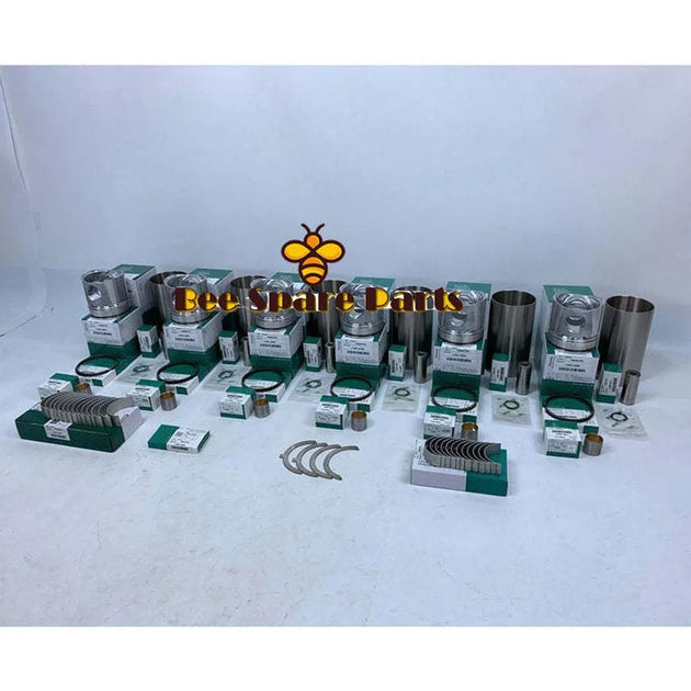 S6A3 piston ring liner kit engine bearing cylinder head gasket For Mitsubishi-BeeSpareParts