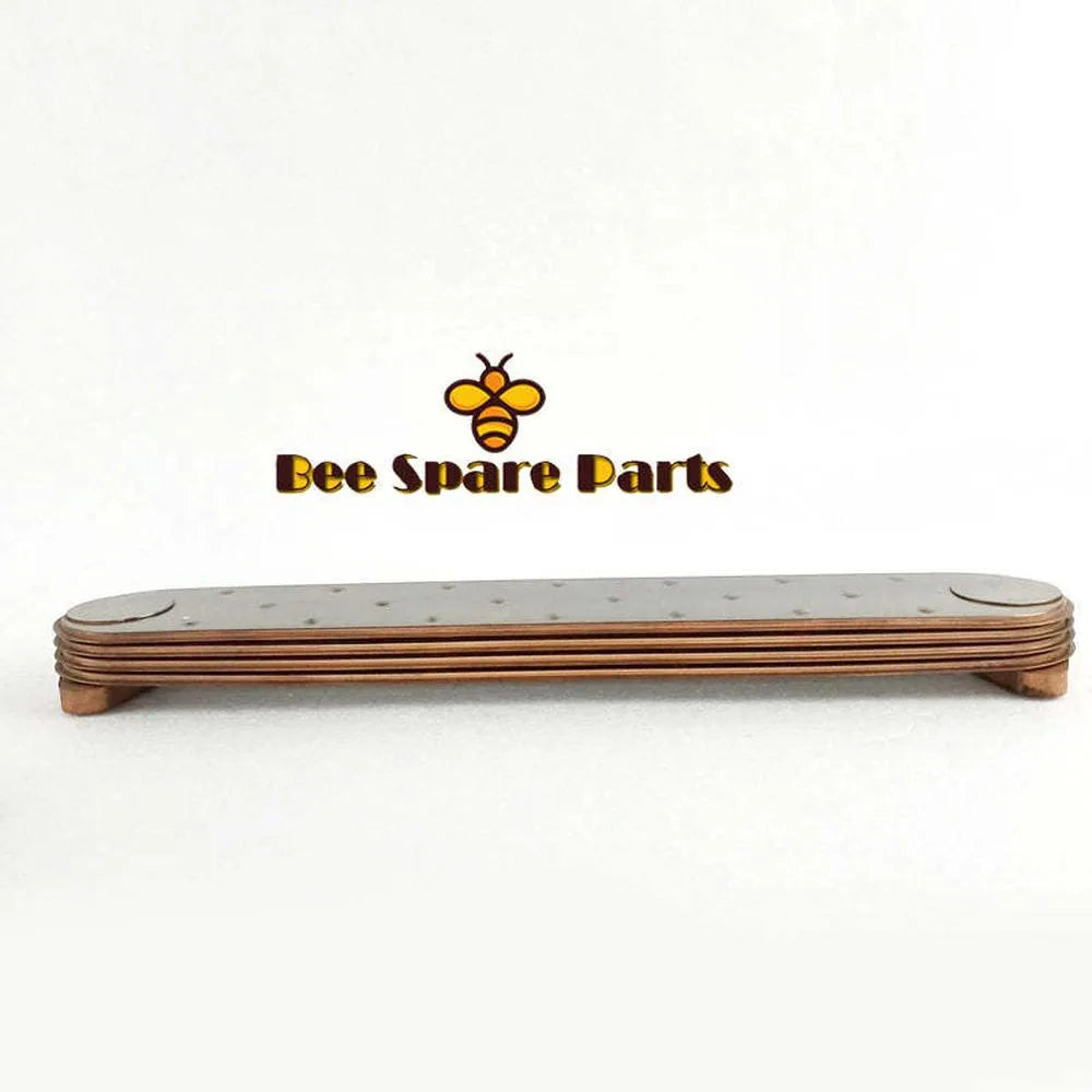 S6K ENGINE OIL COOLER CORE 34339-02102 FOR E200B/320/320B/320C 6D105 6006-51-1412 600-651-1411-Replacement Aftermarket Parts