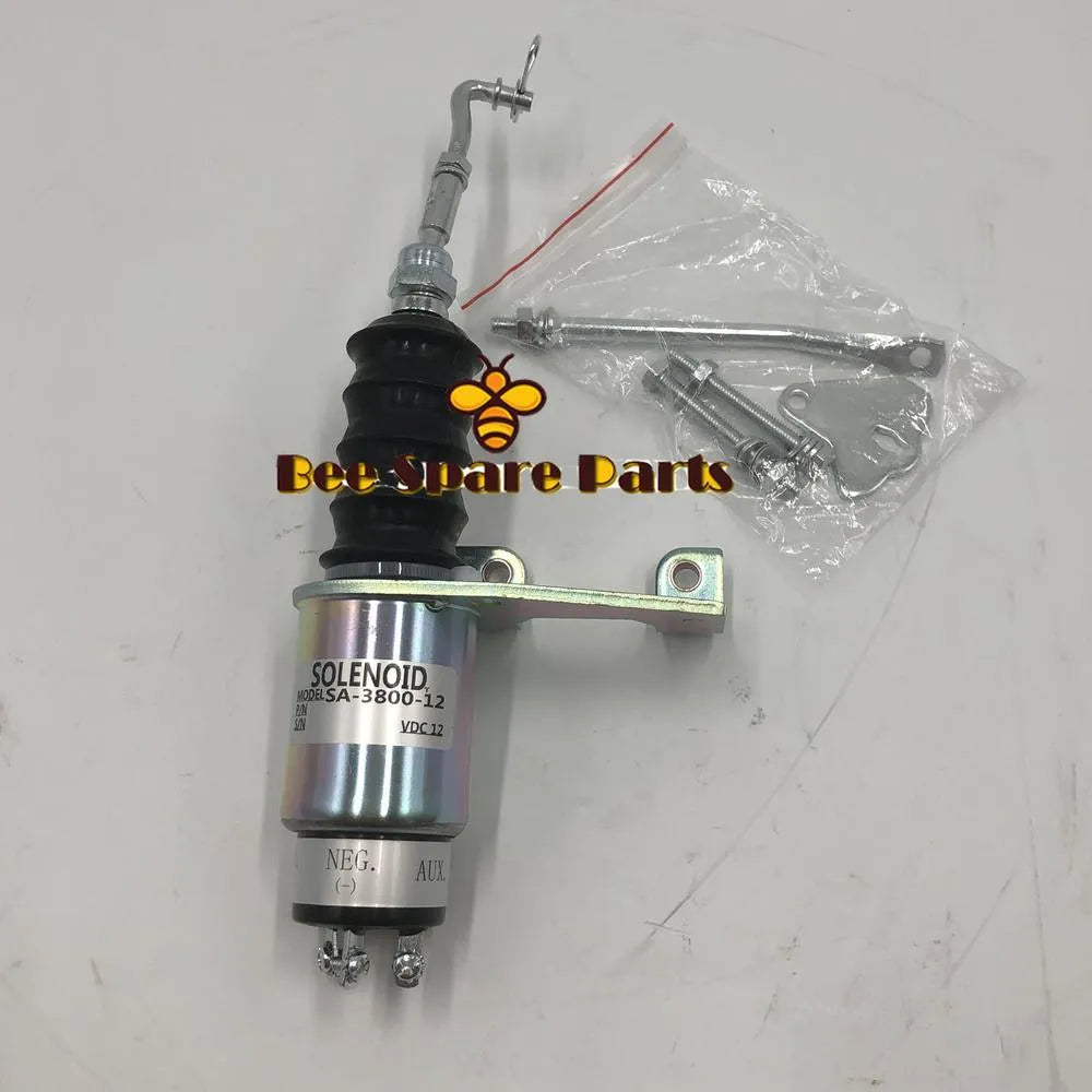 SA-3800-12 Fuel Stop Solenoid Valve 12V For RSV Bosch 1751-12RU1B2S1 Right-Hand-BeeSpareParts