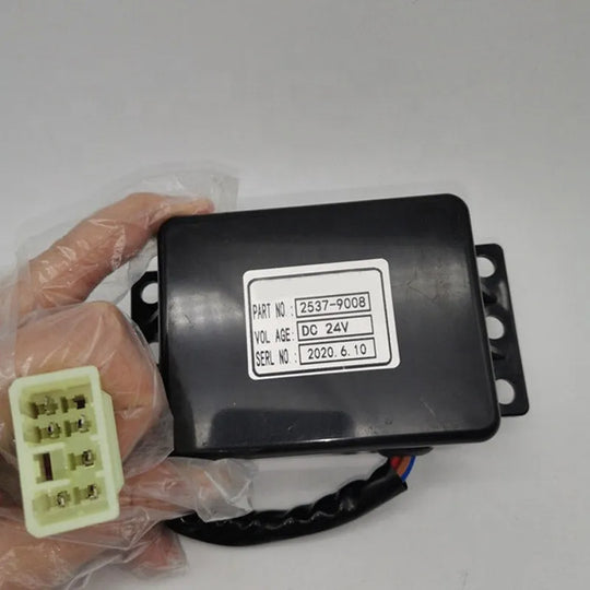 Safety Relay 2537-9008 For Daewoo Doosan Excavator DH225-7 DH215-7 DH220-5-BeeSpareParts