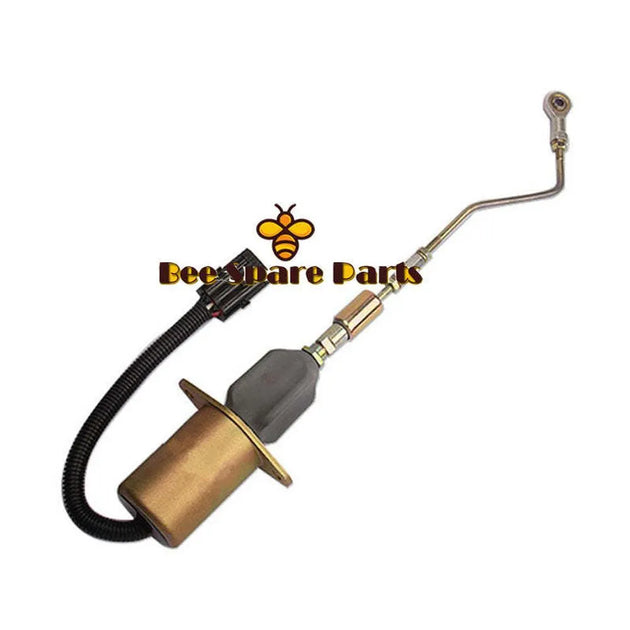 Shutoff Solenoid Valve 24V Shutdown Solenoid 3935457 3935459 SA-4762-24 Fit For Cummins 5.9L 8.3L Engine-Solenoid & Solenoid Valve-BeeSpareParts