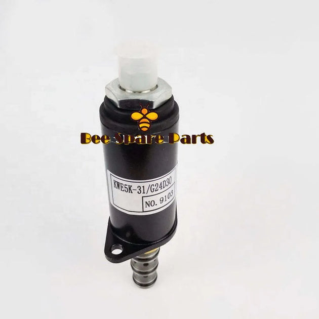 Solenoid Valve YB35V00005F1 KDRDE5K-31/30C50-107 For Kobelco Excavator SK230-6E-BeeSpareParts