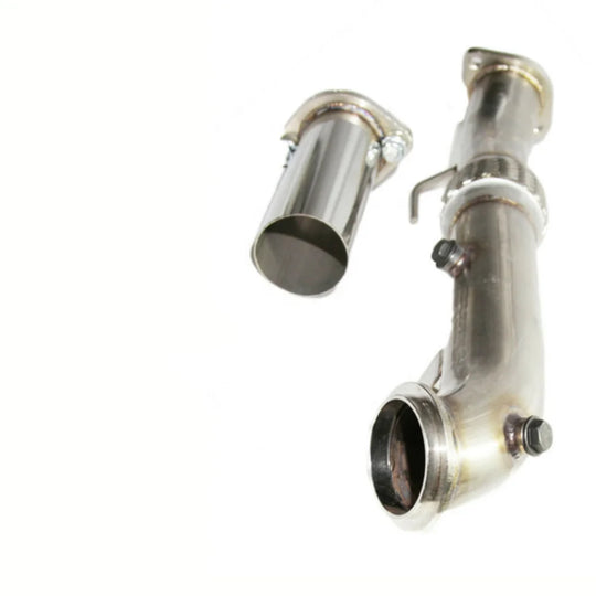 Stainless Automotive Exhaust Pipe Spot Supply for 2013-2017 Ford Focus ST Hatchback 4D 2.0T Turbo Exhaust Manifold Downcomer-Replacement Aftermarket Parts