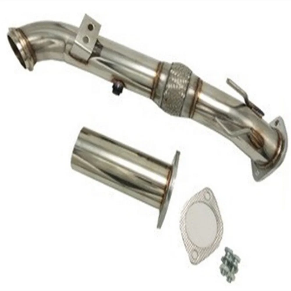 Stainless Automotive Exhaust Pipe Spot Supply for 2013-2017 Ford Focus ST Hatchback 4D 2.0T Turbo Exhaust Manifold Downcomer-BeeSpareParts