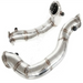 Stainless Car Exhaust Pipe for BMW N54 E90 E91 E92 E93 E82 135i 335i 2007-2010 Twin Turbo Exhaust Manifold Downcomer 3 Inch-BeeSpareParts