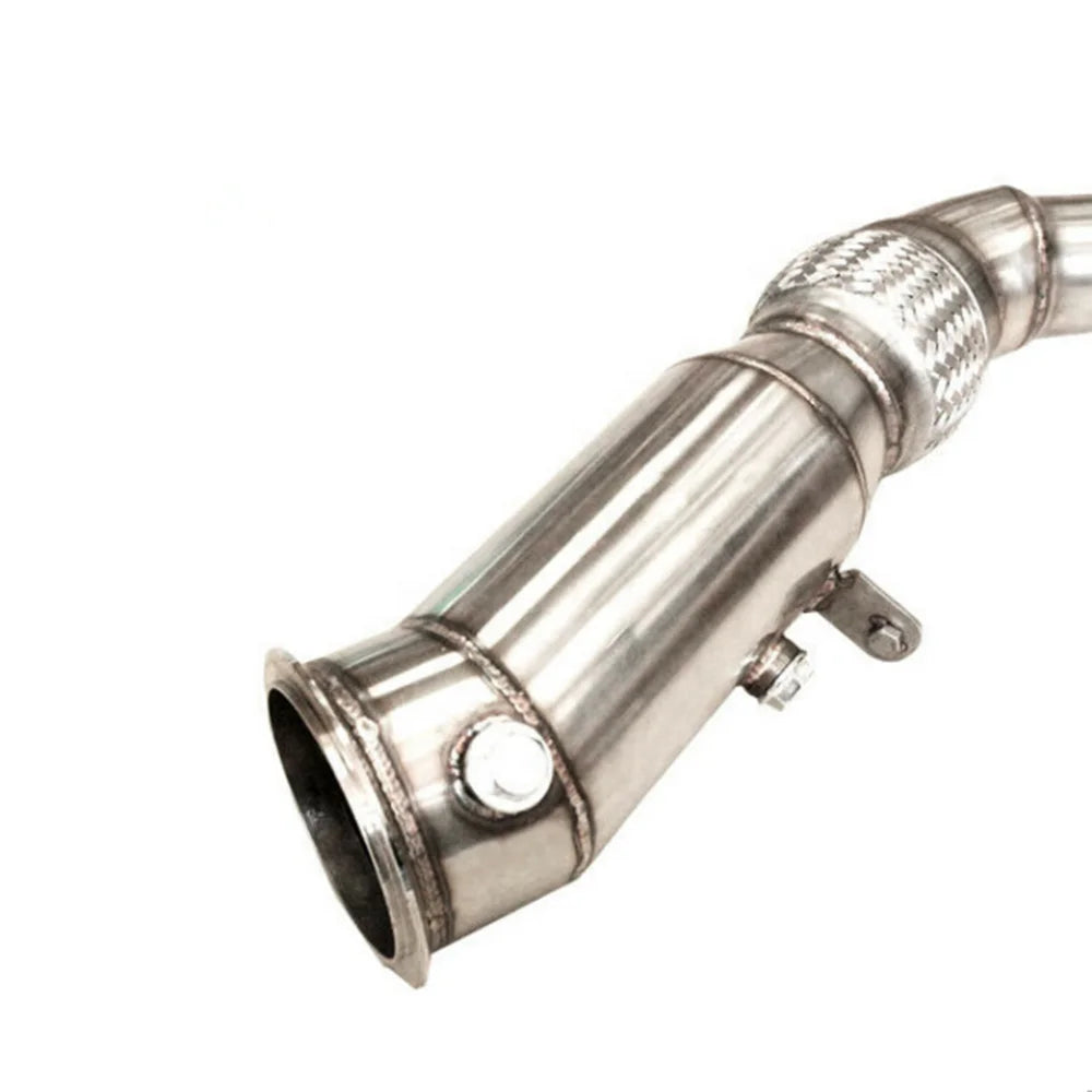 Stainless Car Modified Exhaust Pipe Exhaust Downpipe for BMW 2011-2016 228i 228ix 320i 320ix 328i N20 Turbo Exhaust Manifold-BeeSpareParts