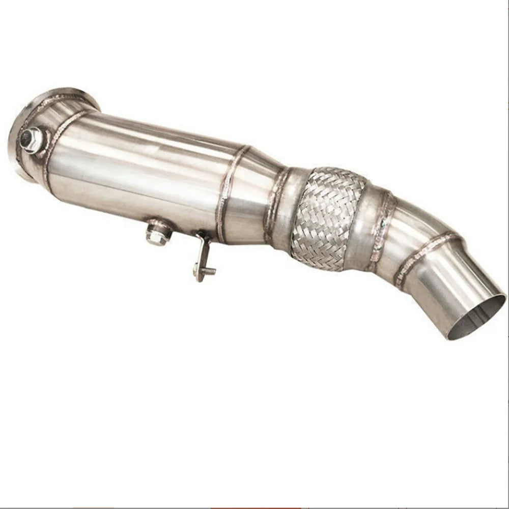Stainless Car Modified Exhaust Pipe Exhaust Downpipe for BMW 2011-2016 228i 228ix 320i 320ix 328i N20 Turbo Exhaust Manifold-BeeSpareParts