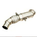 Stainless Car Modified Exhaust Pipe Exhaust Downpipe for BMW 2011-2016 228i 228ix 320i 320ix 328i N20 Turbo Exhaust Manifold-BeeSpareParts
