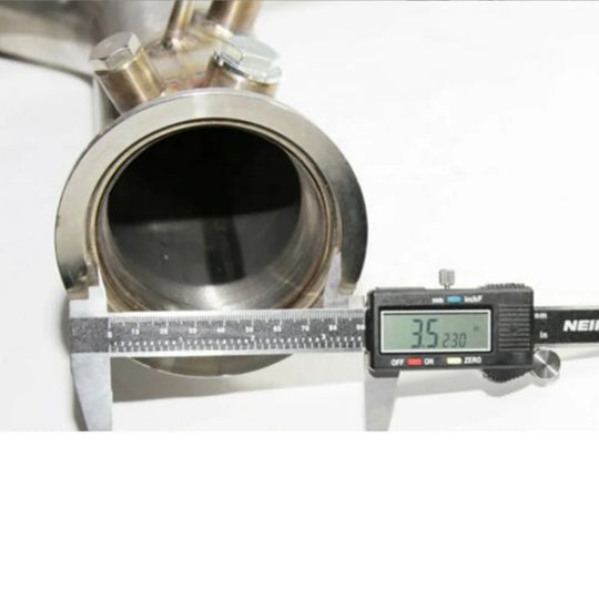 Stainless Exhaust Pipe Exhaust Downpipe Pipe Suitable for 2006-2010 BMW X5 E70 3.0D M57N2 Turbo Exhaust Manifold Downcomer-Replacement Aftermarket Parts