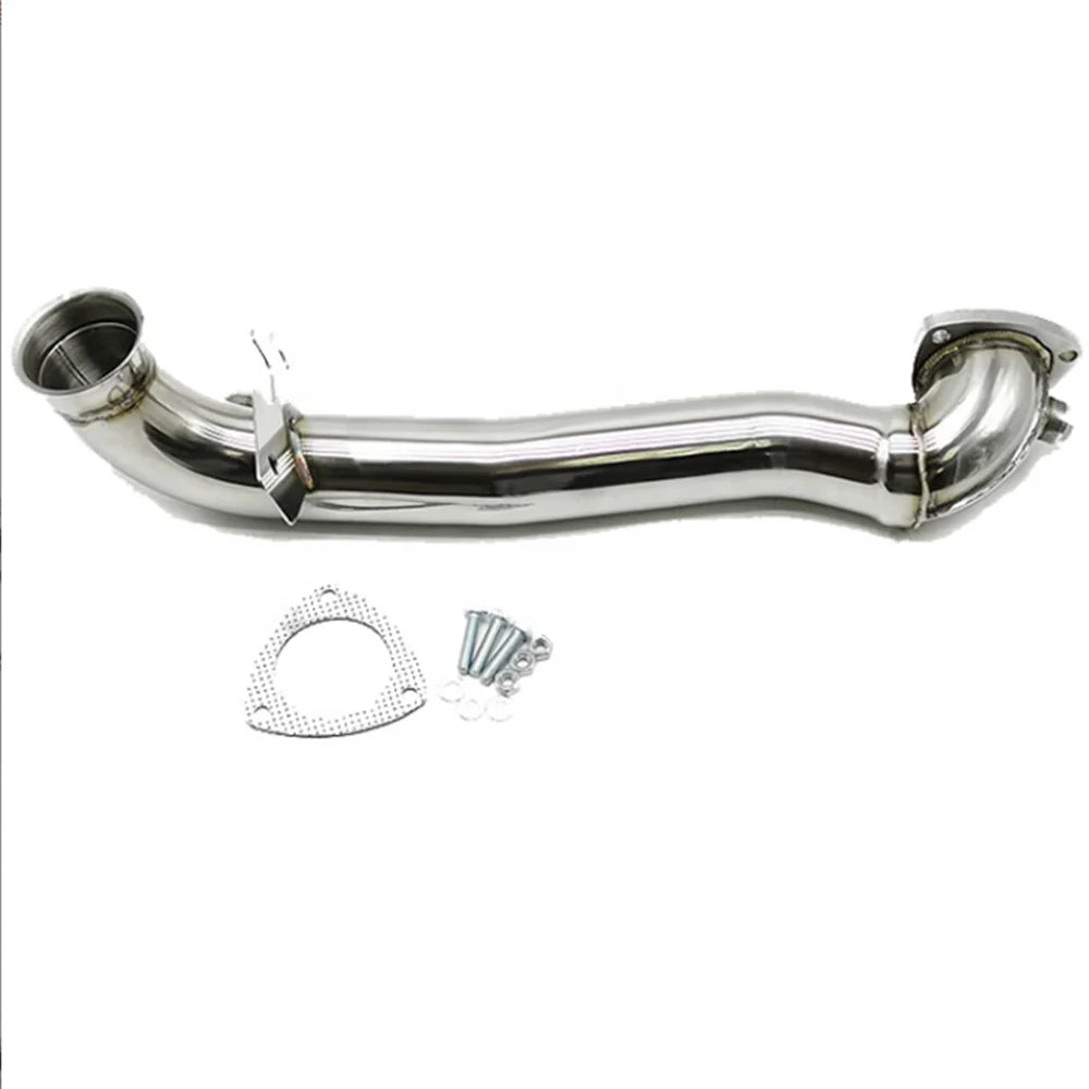 Stainless Exhaust Pipe Exhaust Downpipe Pipe Suitable for BMW Mini Cooper R55 R56 R57 2007 Turbo Exhaust Manifold Downcomer-Replacement Aftermarket Parts