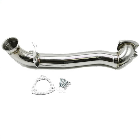Stainless Exhaust Pipe Exhaust Downpipe Pipe Suitable for BMW Mini Cooper R55 R56 R57 2007 Turbo Exhaust Manifold Downcomer-Replacement Aftermarket Parts