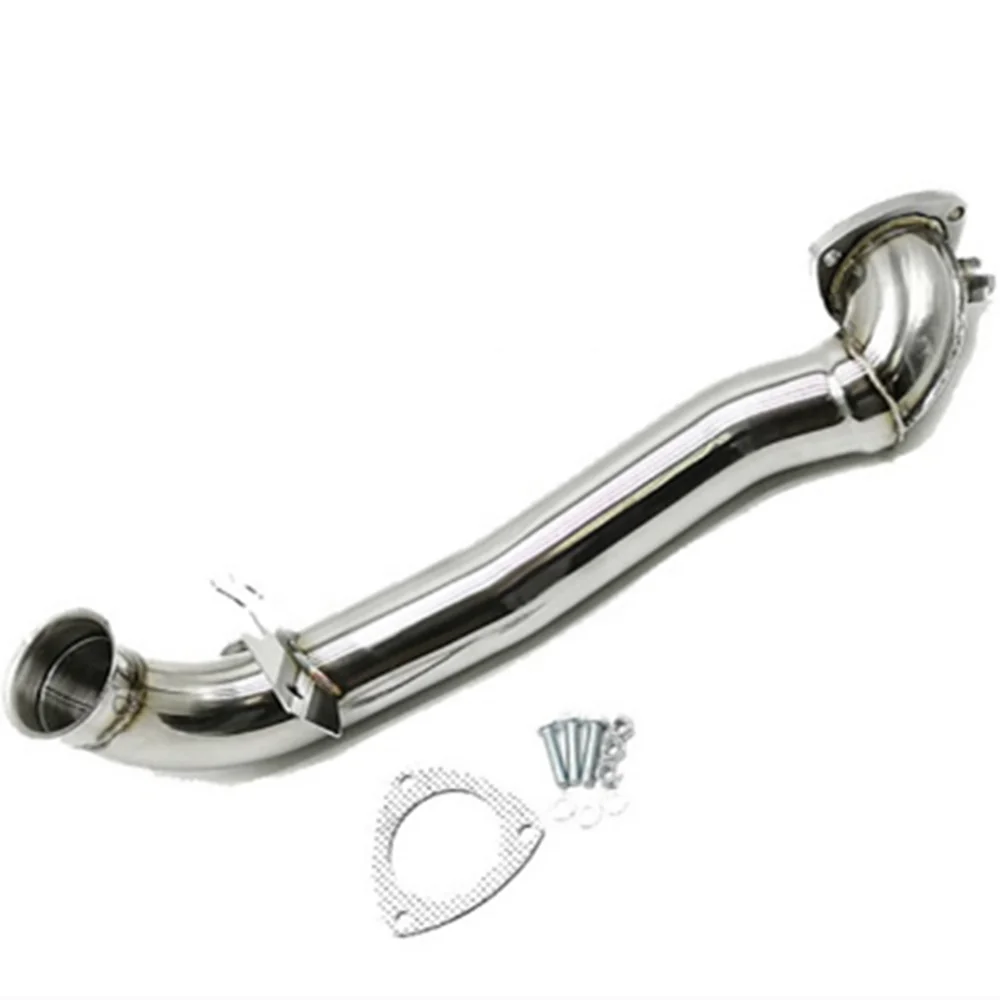 Stainless Exhaust Pipe Exhaust Downpipe Pipe Suitable for BMW Mini Cooper R55 R56 R57 2007 Turbo Exhaust Manifold Downcomer-Replacement Aftermarket Parts