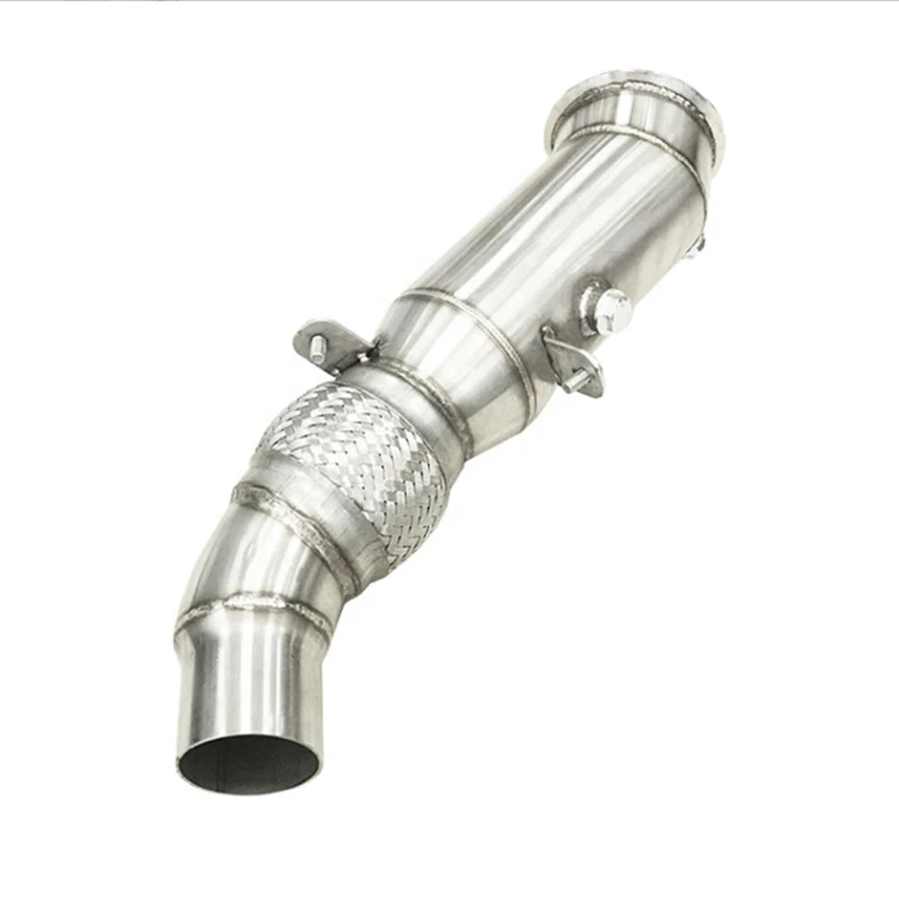 Stainless Exhaust Pipe Modification for BMW 2011-2016 328xi 328i 320i F30 F31 F34 2.0T N20 4" Turbo Exhaust Manifold Downcomer-BeeSpareParts