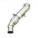 Stainless Exhaust Pipe Modification for BMW 2011-2016 328xi 328i 320i F30 F31 F34 2.0T N20 4" Turbo Exhaust Manifold Downcomer-BeeSpareParts
