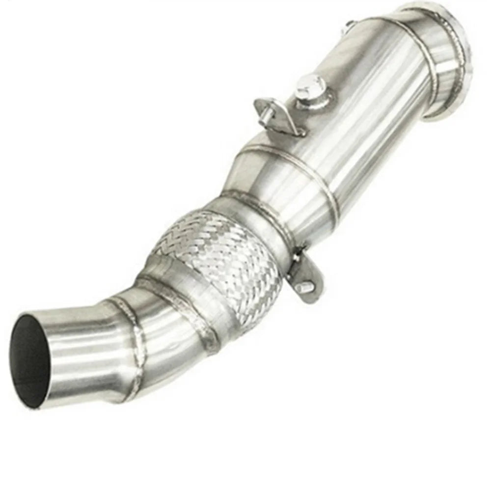 Stainless Exhaust Pipe Modification for BMW 2011-2016 328xi 328i 320i F30 F31 F34 2.0T N20 4" Turbo Exhaust Manifold Downcomer-BeeSpareParts
