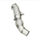 Stainless Exhaust Pipe Modification for BMW 2011-2016 328xi 328i 320i F30 F31 F34 2.0T N20 4" Turbo Exhaust Manifold Downcomer-BeeSpareParts