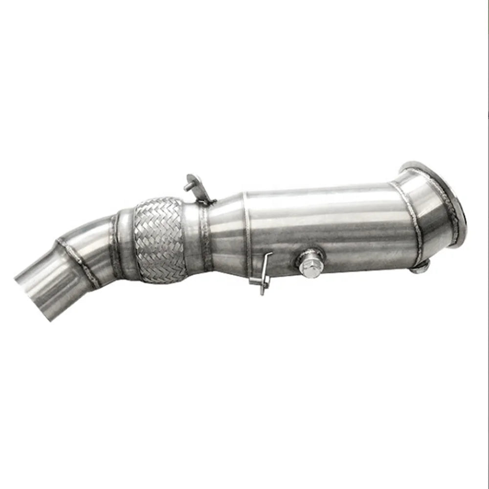 Stainless Exhaust Pipe Modification for BMW 2011-2016 328xi 328i 320i F30 F31 F34 2.0T N20 4" Turbo Exhaust Manifold Downcomer-BeeSpareParts