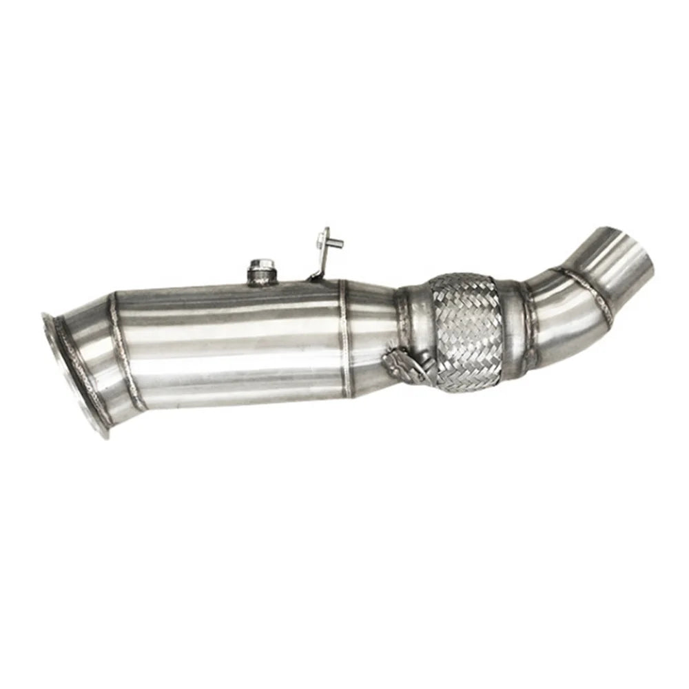 Stainless Exhaust Pipe Modification for BMW 2011-2016 328xi 328i 320i F30 F31 F34 2.0T N20 4" Turbo Exhaust Manifold Downcomer-BeeSpareParts