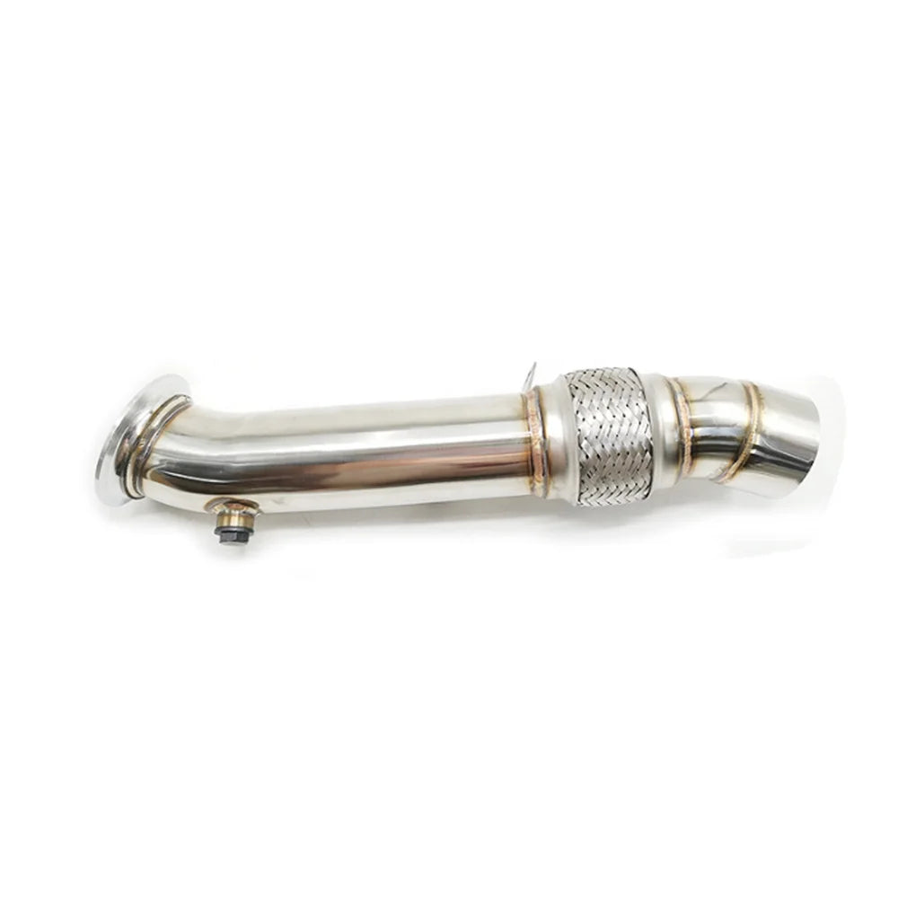 Stainless Steel Car Exhaust Pipe For 2010-2015 BMW N55 535i 535ix 640i 640ix F06 F07 F10 F11 F12 F13 Turbo Exhaust Manifold-BeeSpareParts