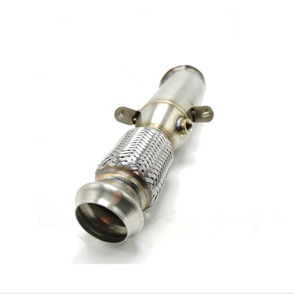 Stainless Steel Car Exhaust Pipe for BMW N26 320i 328i 420i 428i 428ix F20 F21 F22 2.0T Turbo Exhaust Manifold Downcomer-BeeSpareParts