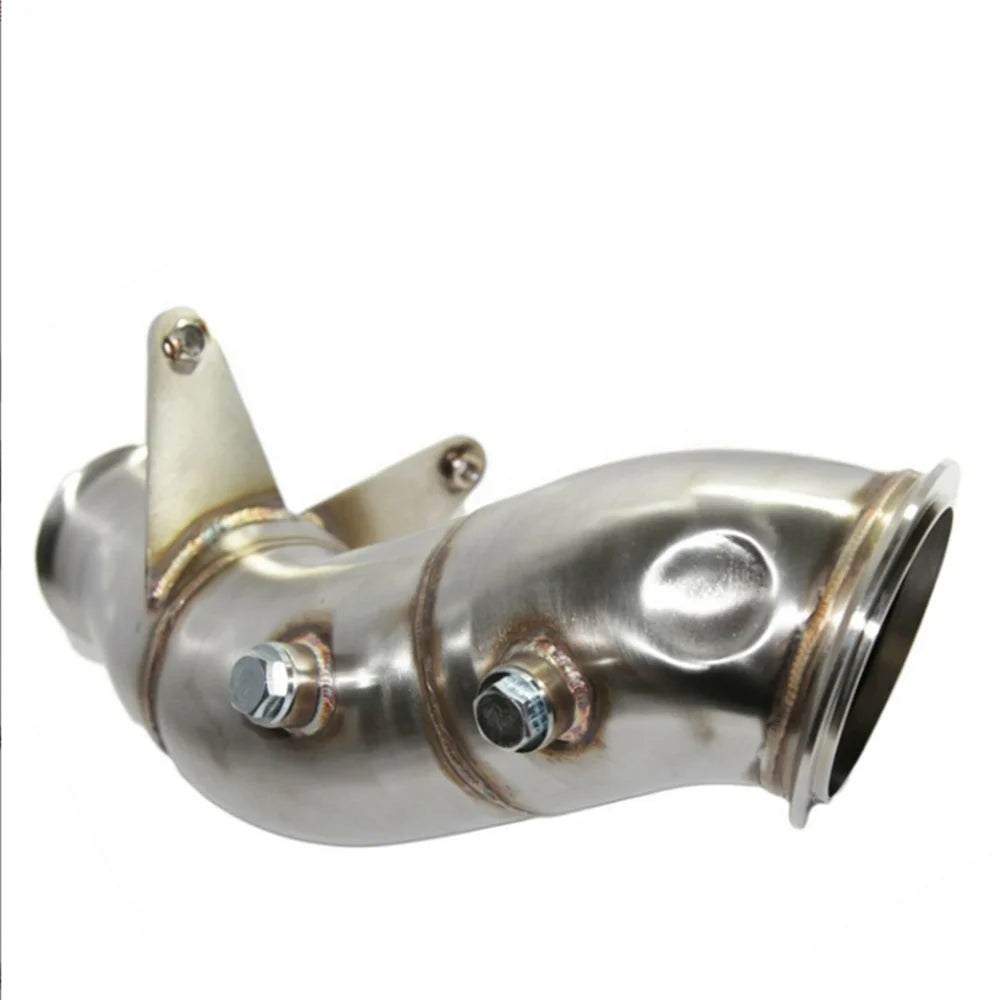 Stainless Steel Car Modified Exhaust Pipe Suitable for BMW N55 M135i M235i M2 335i 435i F3.0 Turbo Exhaust Manifold Downcomer-BeeSpareParts