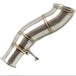 Stainless Steel Car Modified Exhaust Pipe Suitable for BMW N55 M135i M235i M2 335i 435i F3.0 Turbo Exhaust Manifold Downcomer-BeeSpareParts