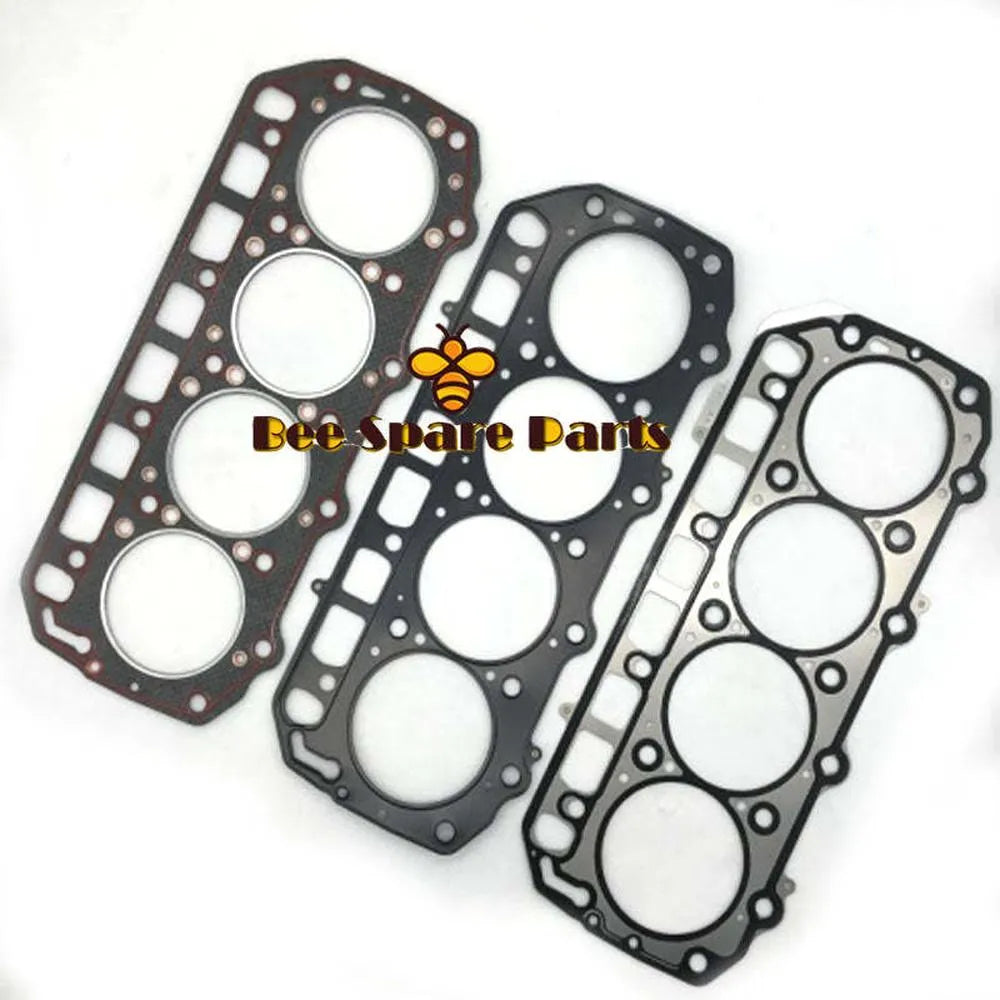 Stainless Steel Gasket YM129900-01331 129900-01331 For Yanmar 4TNE94 4D94 SOLAR 55W-V-BeeSpareParts