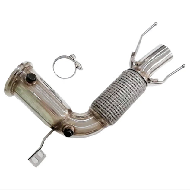 Stainless Steel Material Automotive Customized Exhaust Pipe Tailpipe Suitable for BMW Mini F56 Cooper S 2014 Onwards-BeeSpareParts
