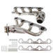 Stainless Steel Material Automotive Modification Exhaust Manifold Suitable for 1987-1996 Ford F150 F250 Bronco Shorty-BeeSpareParts