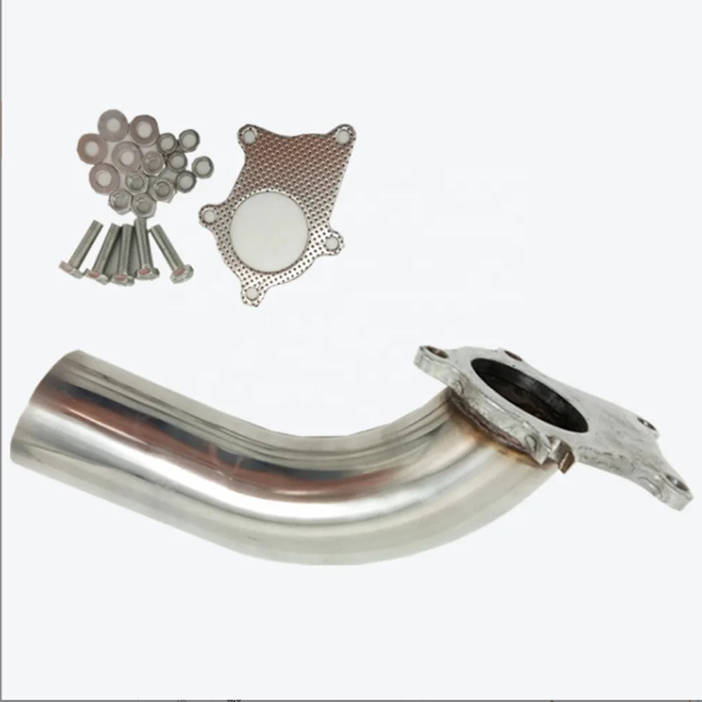 Stainless Steel Material Car Modification Exhaust Pipe for 2006-2010 Volkswagen Golf Jetta GLI 2.0T for Audi FSI TSI CCTA MKV 3"-BeeSpareParts