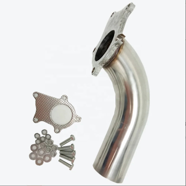 Stainless Steel Material Car Modification Exhaust Pipe for 2006-2010 Volkswagen Golf Jetta GLI 2.0T for Audi FSI TSI CCTA MKV 3"-BeeSpareParts