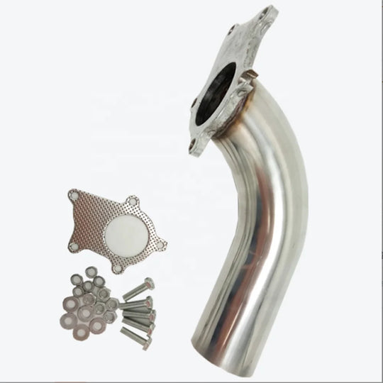 Stainless Steel Material Car Modification Exhaust Pipe for 2006-2010 Volkswagen Golf Jetta GLI 2.0T for Audi FSI TSI CCTA MKV 3"-BeeSpareParts