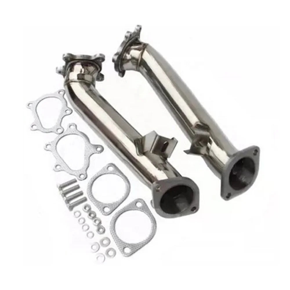 Stainless Steel Twin Turbo Automotive Exhaust Pipe Modification Suitable for 2009-2018 Nissan GTR R35 VR38DETT V6 3.8L 3"-Exhaust Pipe-BeeSpareParts