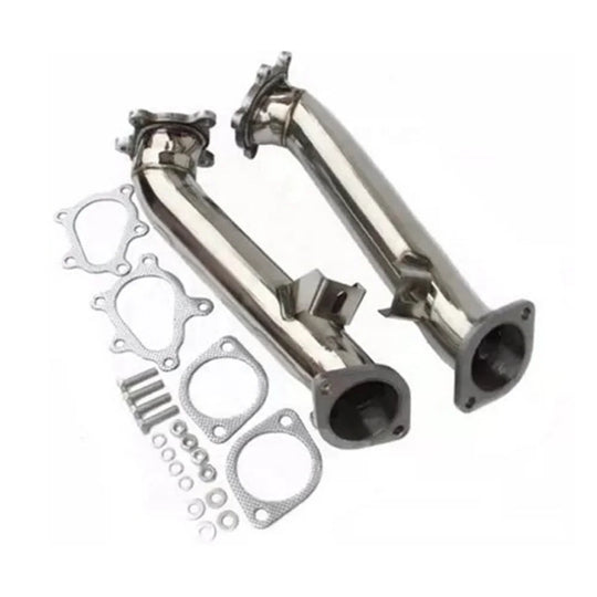 Stainless Steel Twin Turbo Automotive Exhaust Pipe Modification Suitable for 2009-2018 Nissan GTR R35 VR38DETT V6 3.8L 3"-Exhaust Pipe-BeeSpareParts